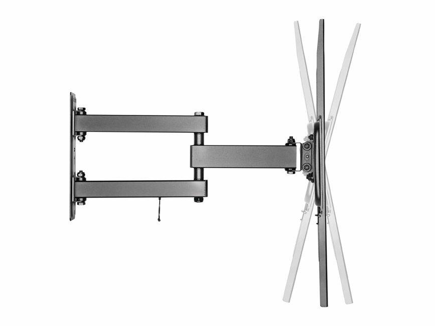 Equip 650342, 177,8 cm (70 Zoll), 200 x 200 mm, 600 x 400 mm, -15 - 10°, Edelstahl, Schwarz