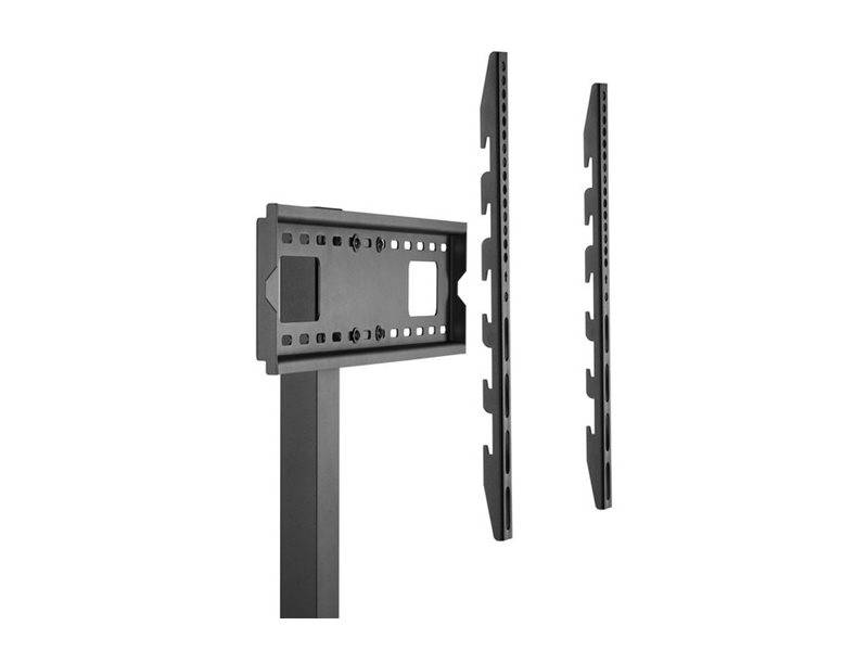 equip - Halterung - Voll beweglich - für LCD-Display / Curved LCD-Display - stainless steel - Schwarz - Bildschirmgröße: