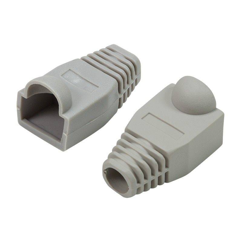 Equip RJ45 Knickschutztülle, RJ-45, Grau, 100 Stück(e)