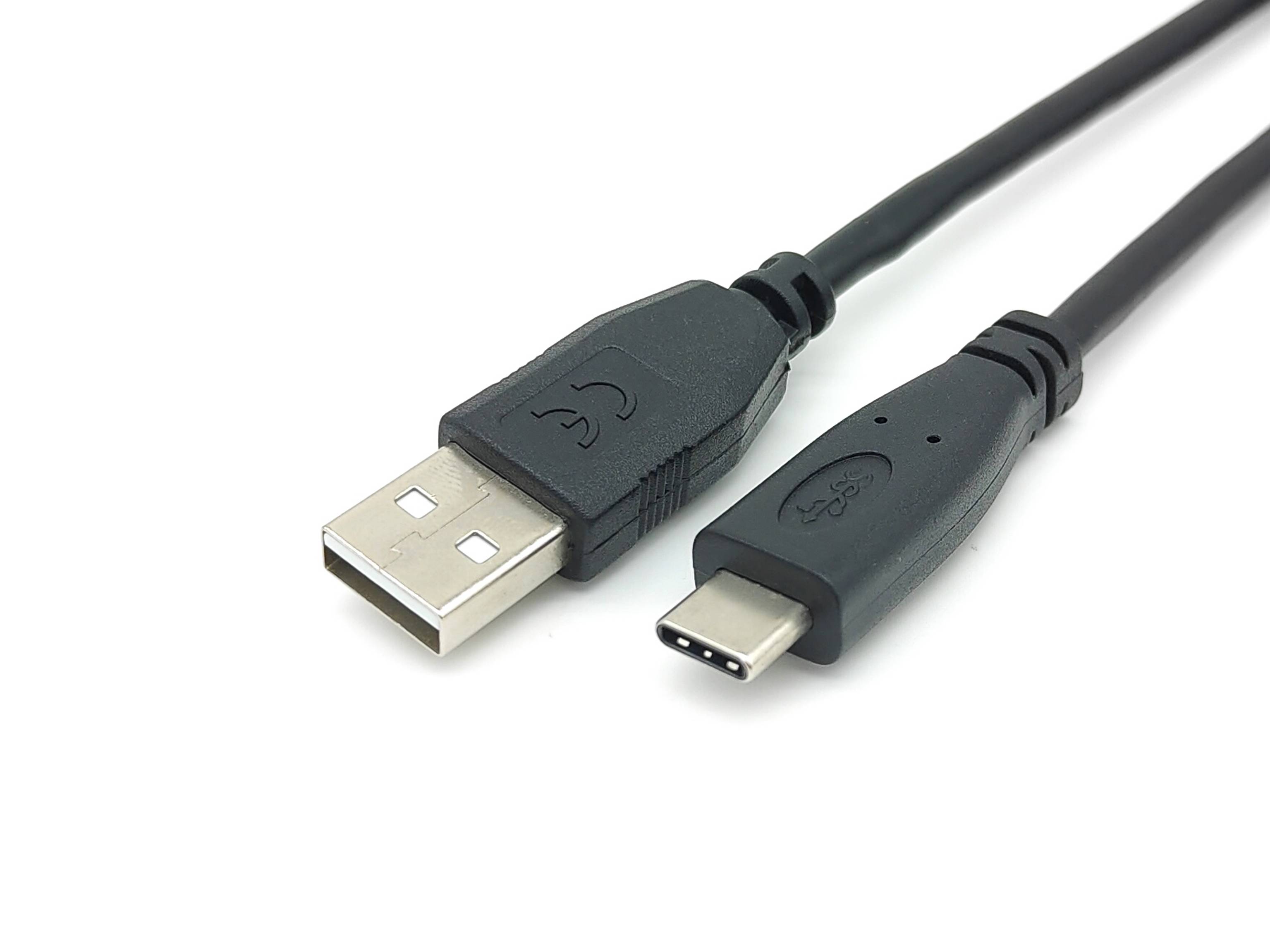 Equip USB 2.0 Typ C auf Typ A Kabel, M/M, 2.0 m, 2 m, USB A, USB C, USB 2.0, 480 Mbit/s, Schwarz