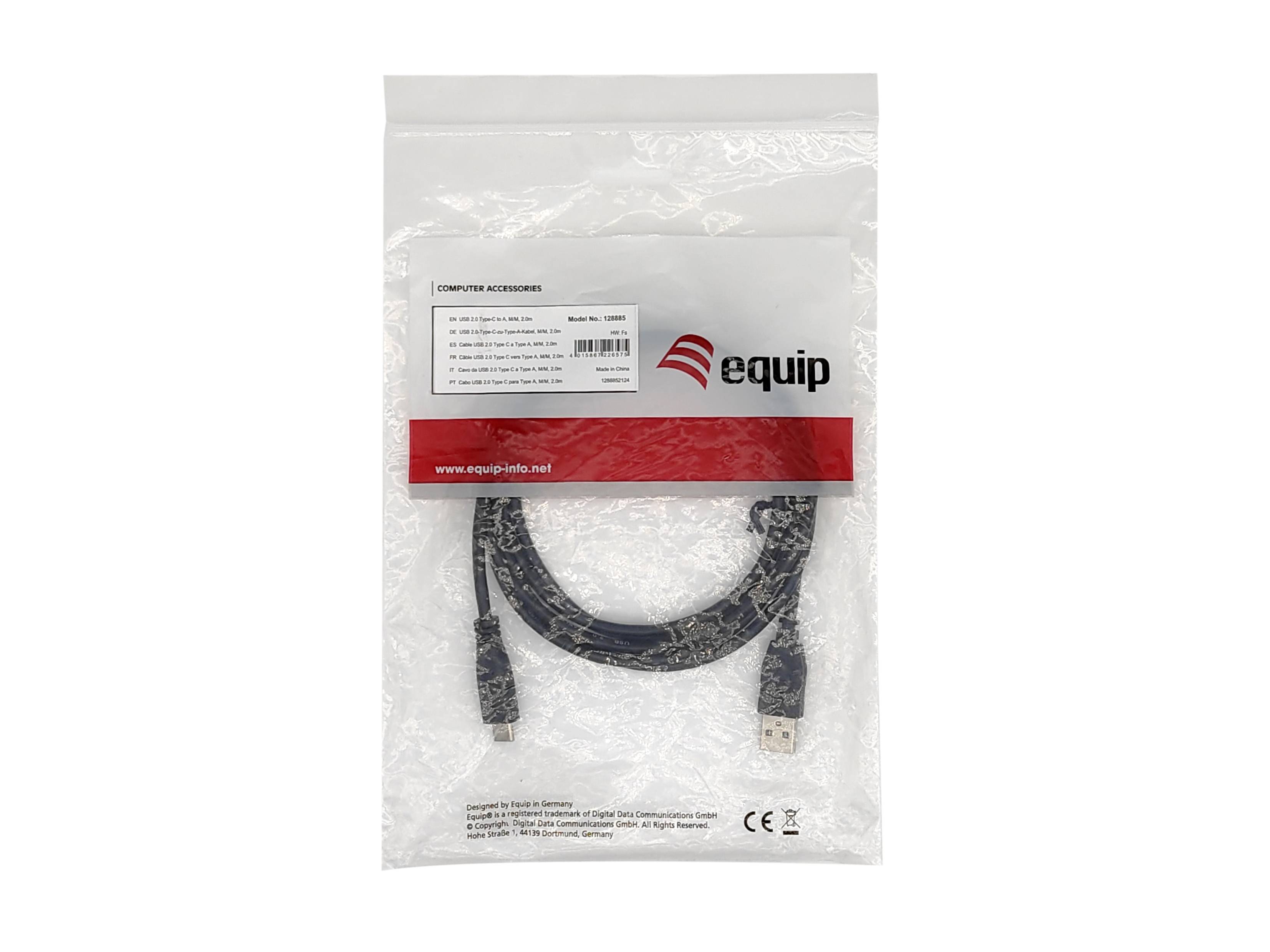 Equip USB-Kabel - USB (M) zu 24 pin USB-C (M)