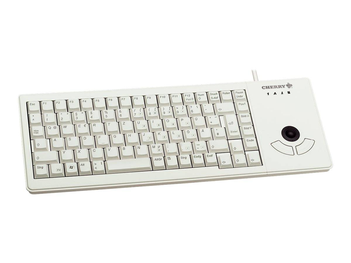 CHERRY XS G84-5400 - Tastatur - USB - USA - Hellgrau