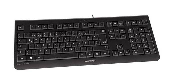 CHERRY KC 1000 - Tastatur - Spanisch - Schwarz
