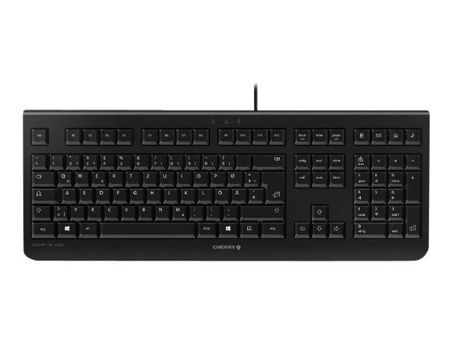 CHERRY KC 1000 - Tastatur - Belgien - Schwarz