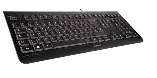 CHERRY KC 1000 - Tastatur - Belgien - Schwarz