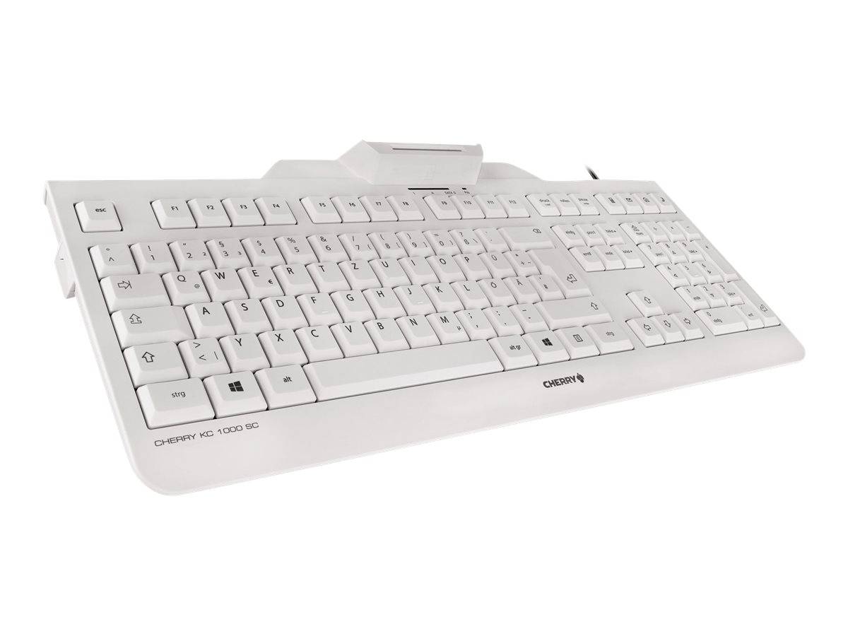 CHERRY KC 1000 SC - Tastatur - Belgien - Pale