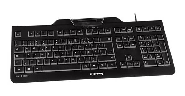 CHERRY KC 1000 SC - Tastatur - USB - Belgien
