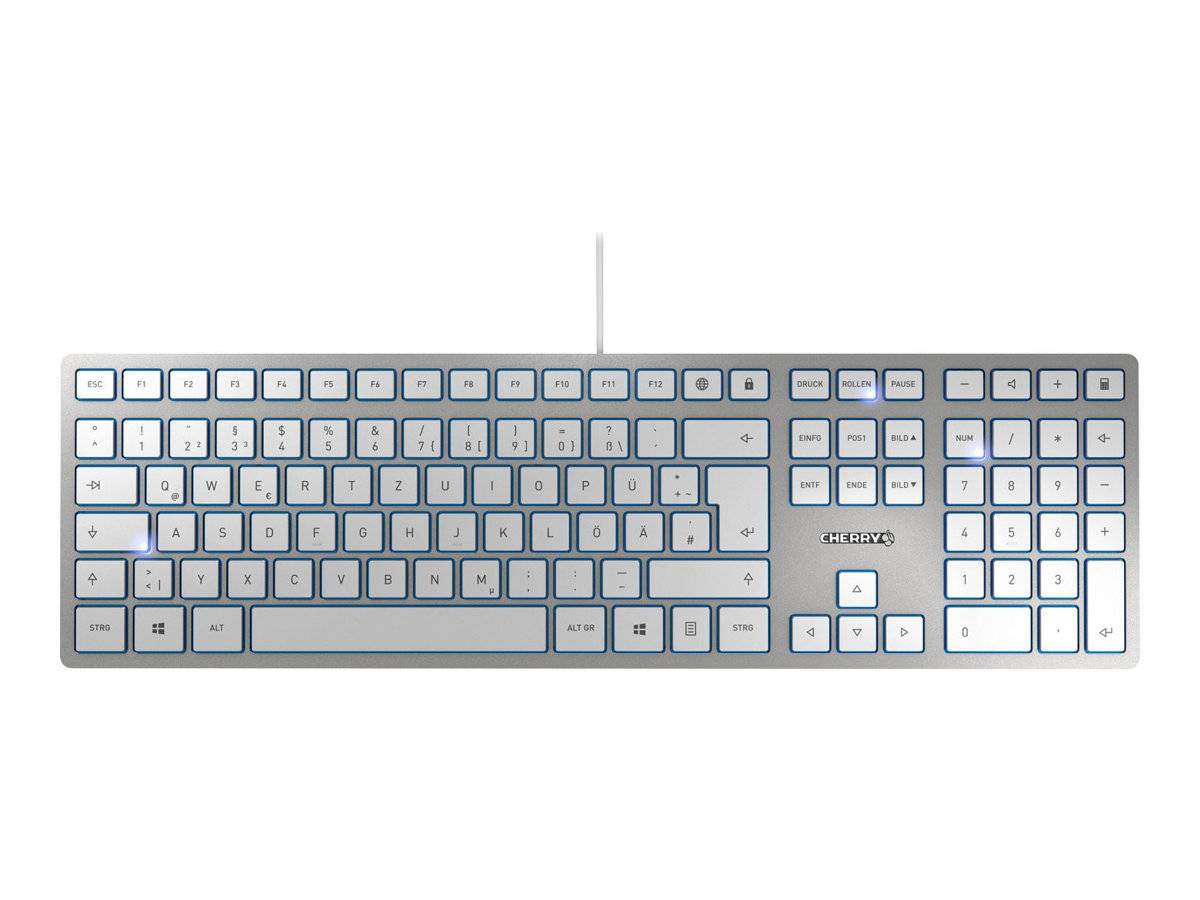 CHERRY KC 6000 SLIM - Tastatur - USB - Belgien