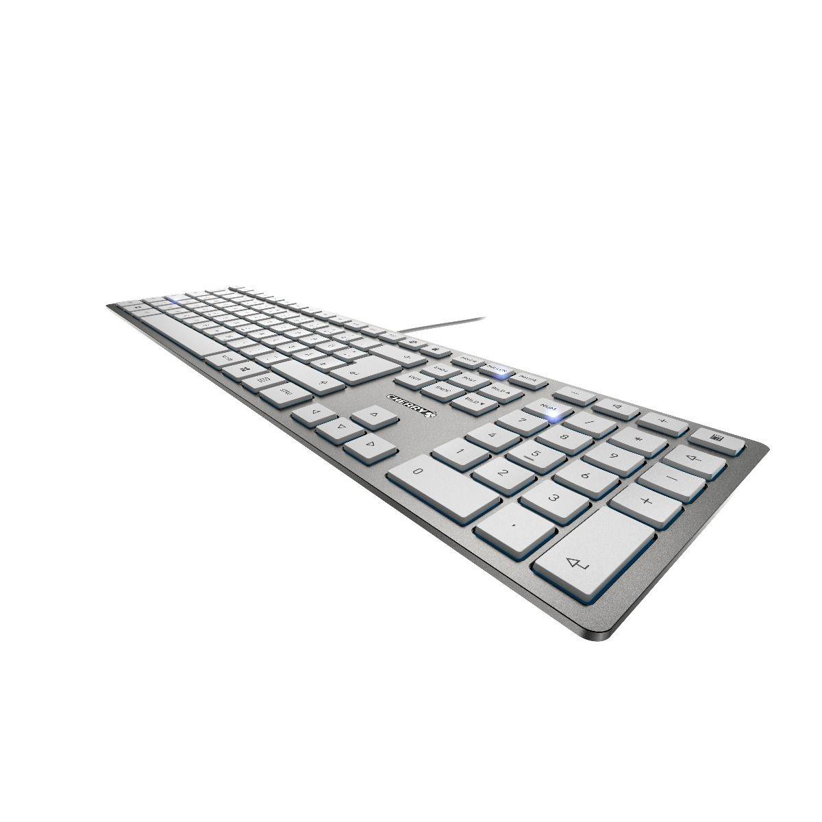 CHERRY KC 6000 SLIM - Tastatur - USB - Belgien