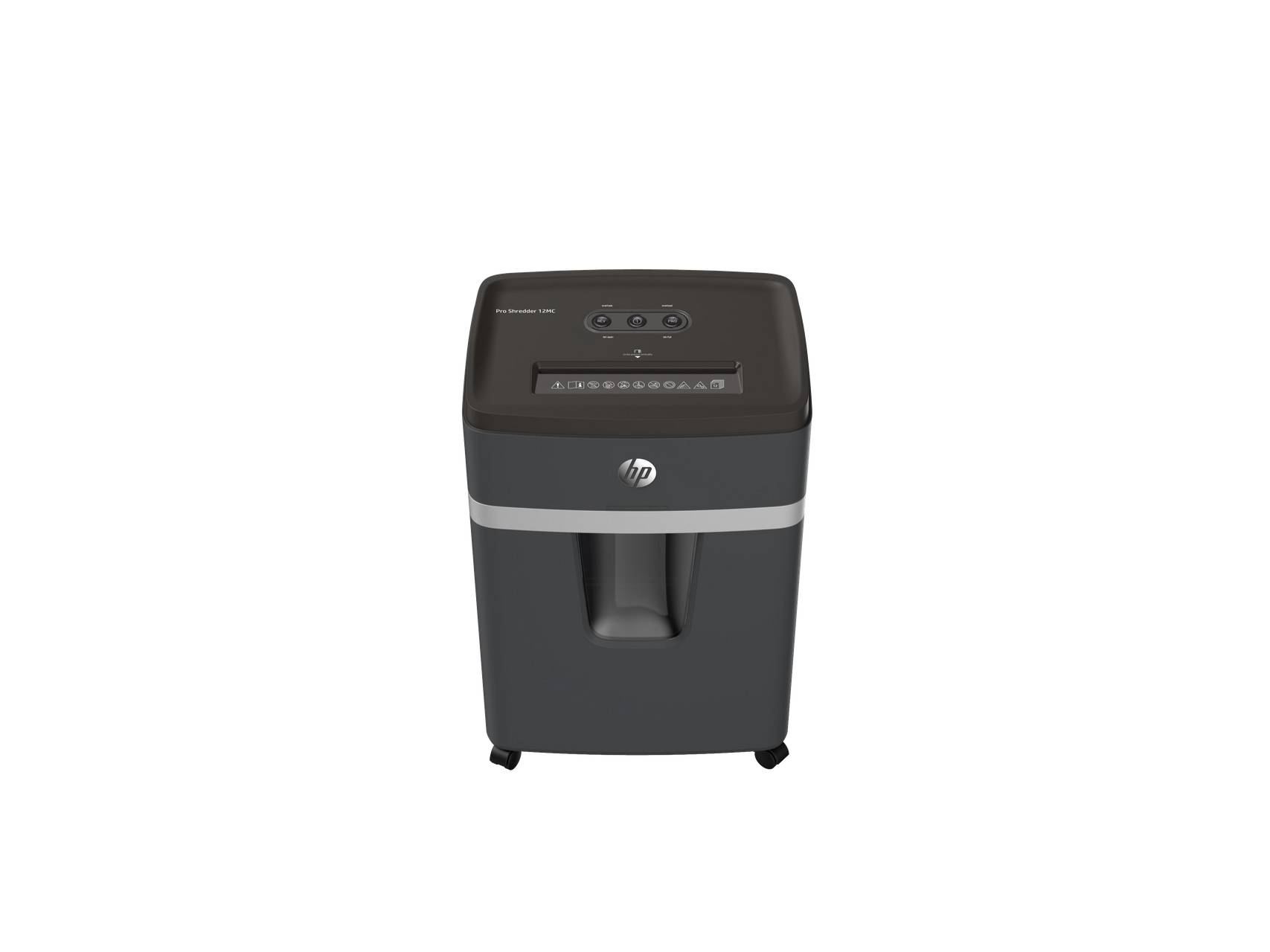 HP Aktenvernichter Pro Shredder 12MC 12 Blatt Sicherheitsstufe P-5