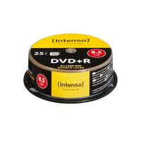 Intenso - 25 x DVD+R DL - 8.5 GB 8x - Spindel