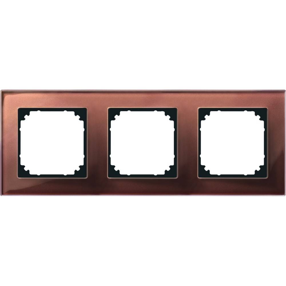 Merten Rahmen Glas 3f.mah/br 489315