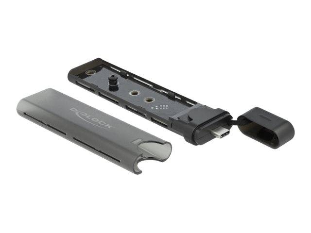 Delock - Speichergehäuse - M.2 - M.2 NVMe Card / SATA 10Gb/s - USB 3.2 (Gen 2)