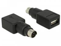 Delock - Tastatur- / Maus-Adapter - PS/2 (M)