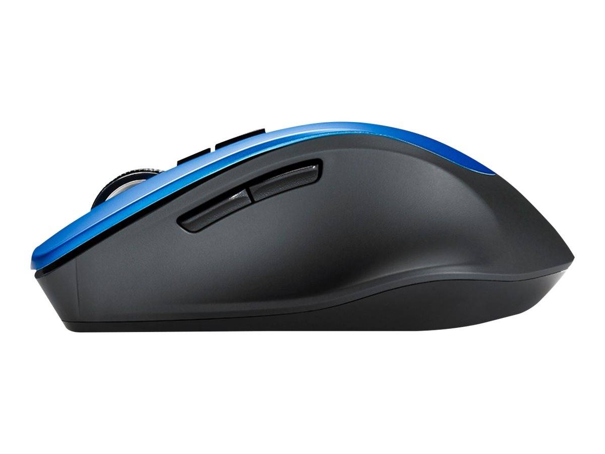 ASUS WT425 - Maus - Für Rechtshänder - optisch - 6 Tasten - kabellos - 2.4 GHz - kabelloser Empfänger (USB)