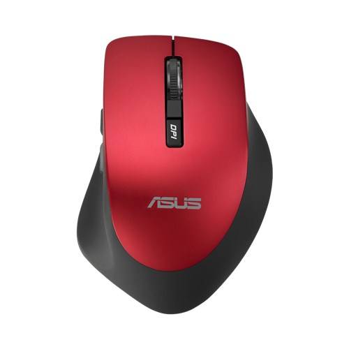 ASUS WT425 - Maus - Für Rechtshänder - optisch - 6 Tasten - kabellos - 2.4 GHz - kabelloser Empfänger (USB)