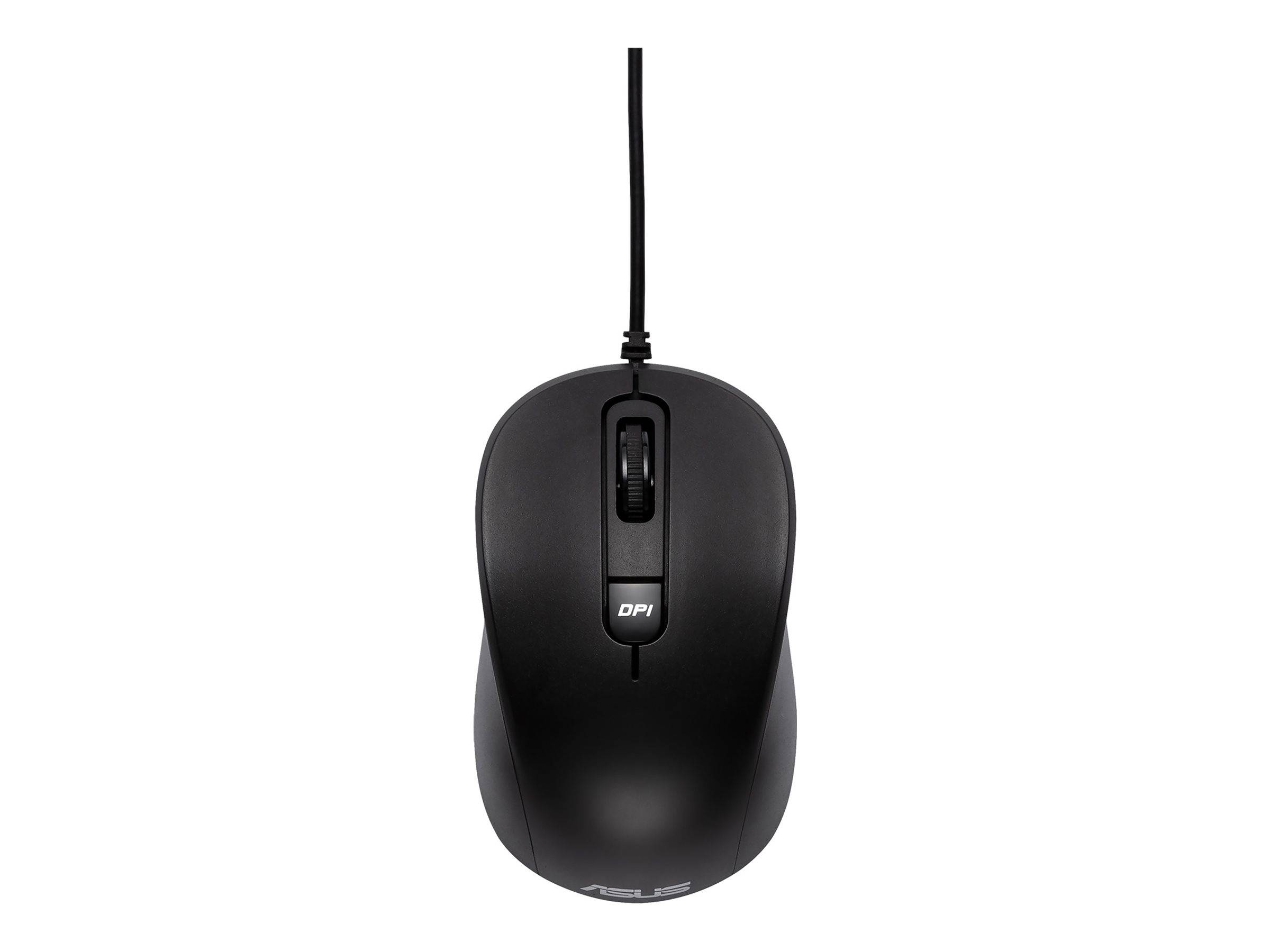 ASUS MU101C Blue Ray Silent - Maus - rechts- und linkshändig