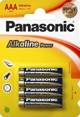 Panasonic Alkaline Power LR03APB/4BP - Batterie 4 x AAA