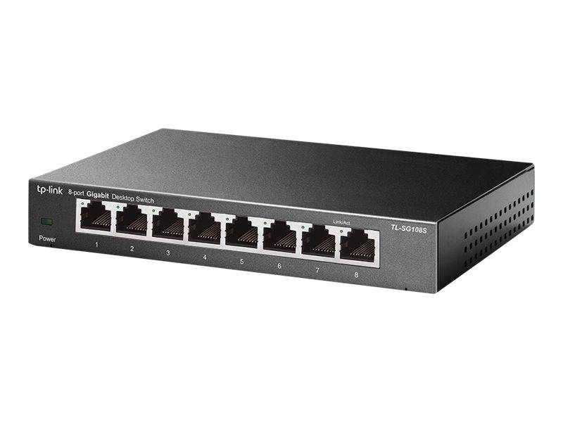 TP-Link TL-SG108S - Switch - 8 x 10/100/1000