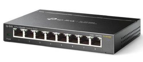 TP-Link Gigabit Switch TL-SG108S, 8 Port, Desktop