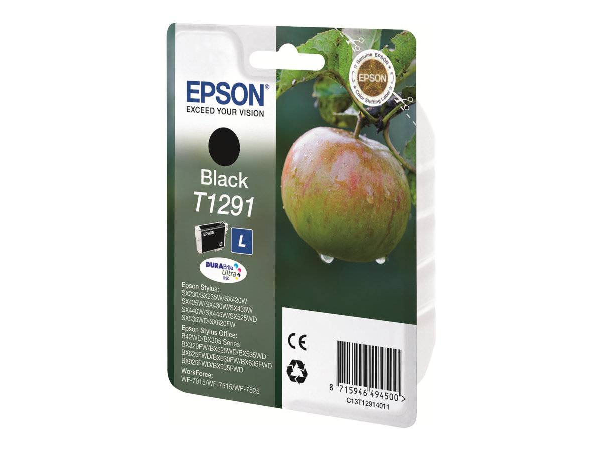 Epson T1291 - 11.2 ml - Schwarz - Original - Blisterverpackung