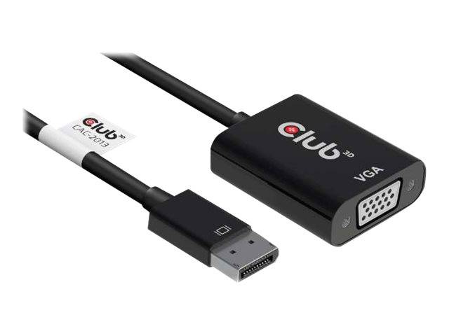 Club 3D Videoadapter - DisplayPort (M) zu HD-15 (VGA)