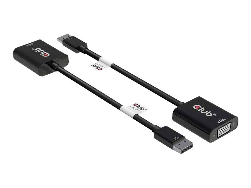 Club 3D Videoadapter - DisplayPort (M) zu HD-15 (VGA)