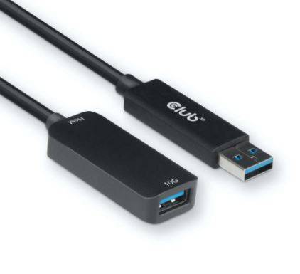 USB 3.2 Gen 2 USB-Verlängerungskabel 5m Schwarz