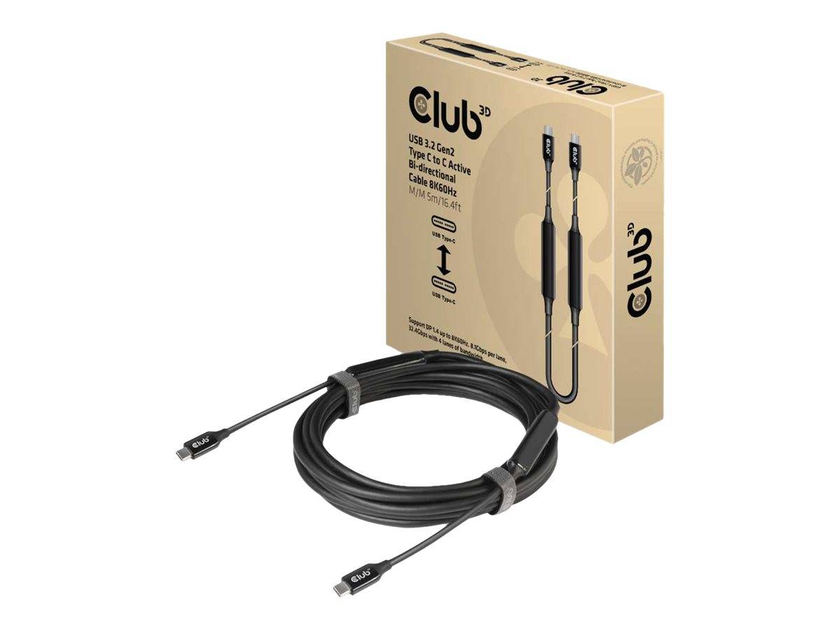 Club 3D CAC-1535 - USB-Kabel - 24 pin USB-C (M)