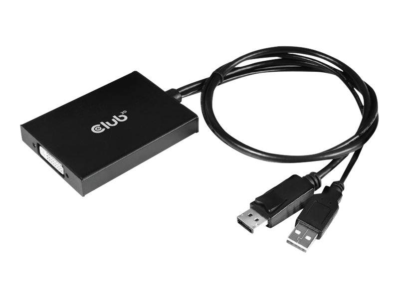 Club 3D - DisplayPort/DVI-Adapter - Dual Link - USB (nur Strom)