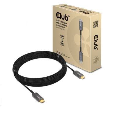 Club 3D CAC-1376 - Ultra High Speed - HDMI-Kabel - HDMI männlich bis HDMI männlich - 10 m - Active Optical Cable (AOC)