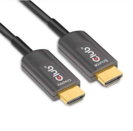 Club 3D CAC-1376 - Ultra High Speed - HDMI-Kabel - HDMI männlich bis HDMI männlich - 10 m - Active Optical Cable (AOC)