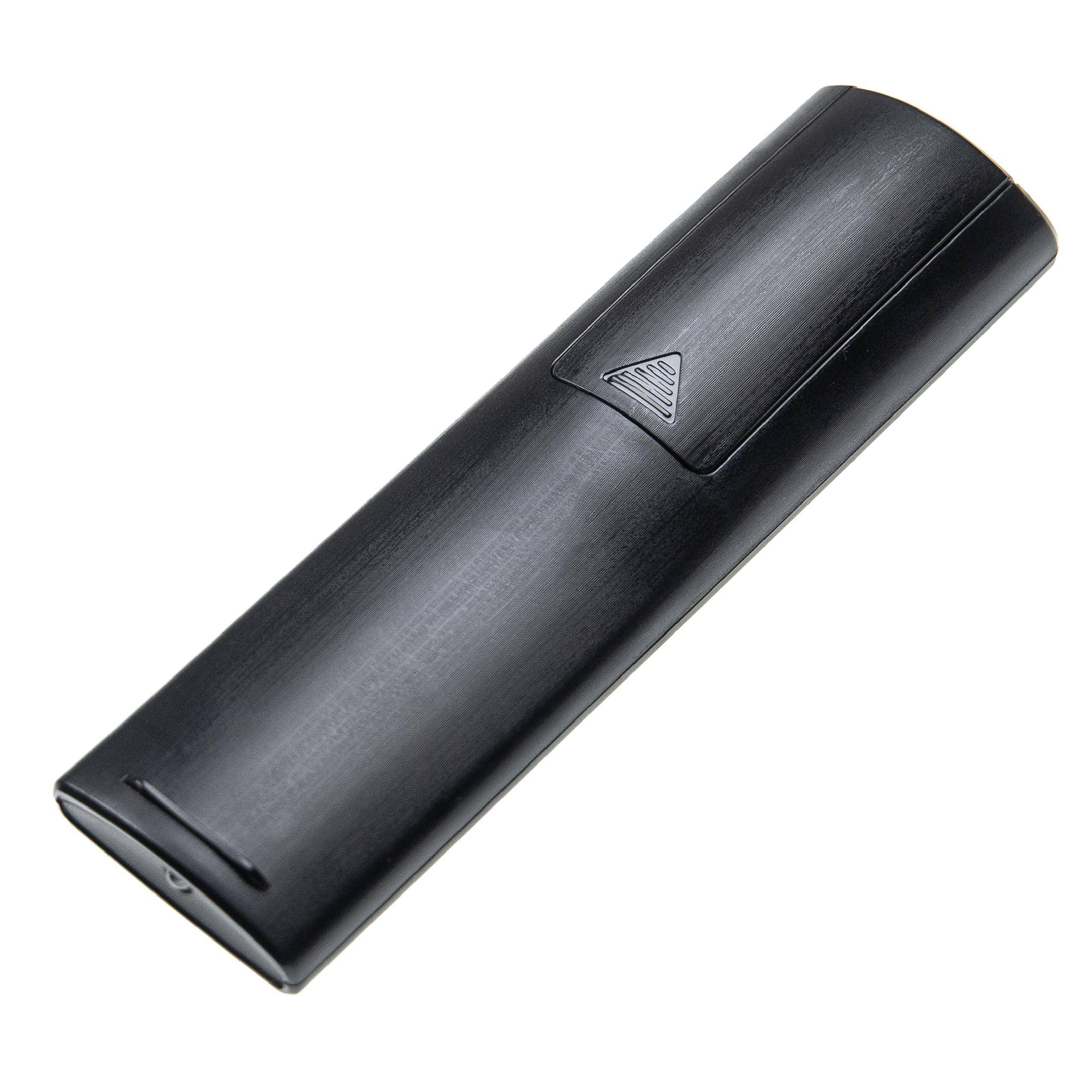 Schwarzer USB-Speicherstick mit strukturierter Oberfläche, leicht angewinkelt, um die Vorderseite und ein subtiles Logo in der Nähe der oberen Kante zu zeigen.