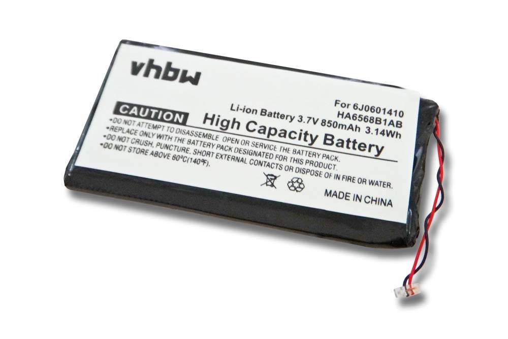 Rechteckige Batterie mit Aufschrift 