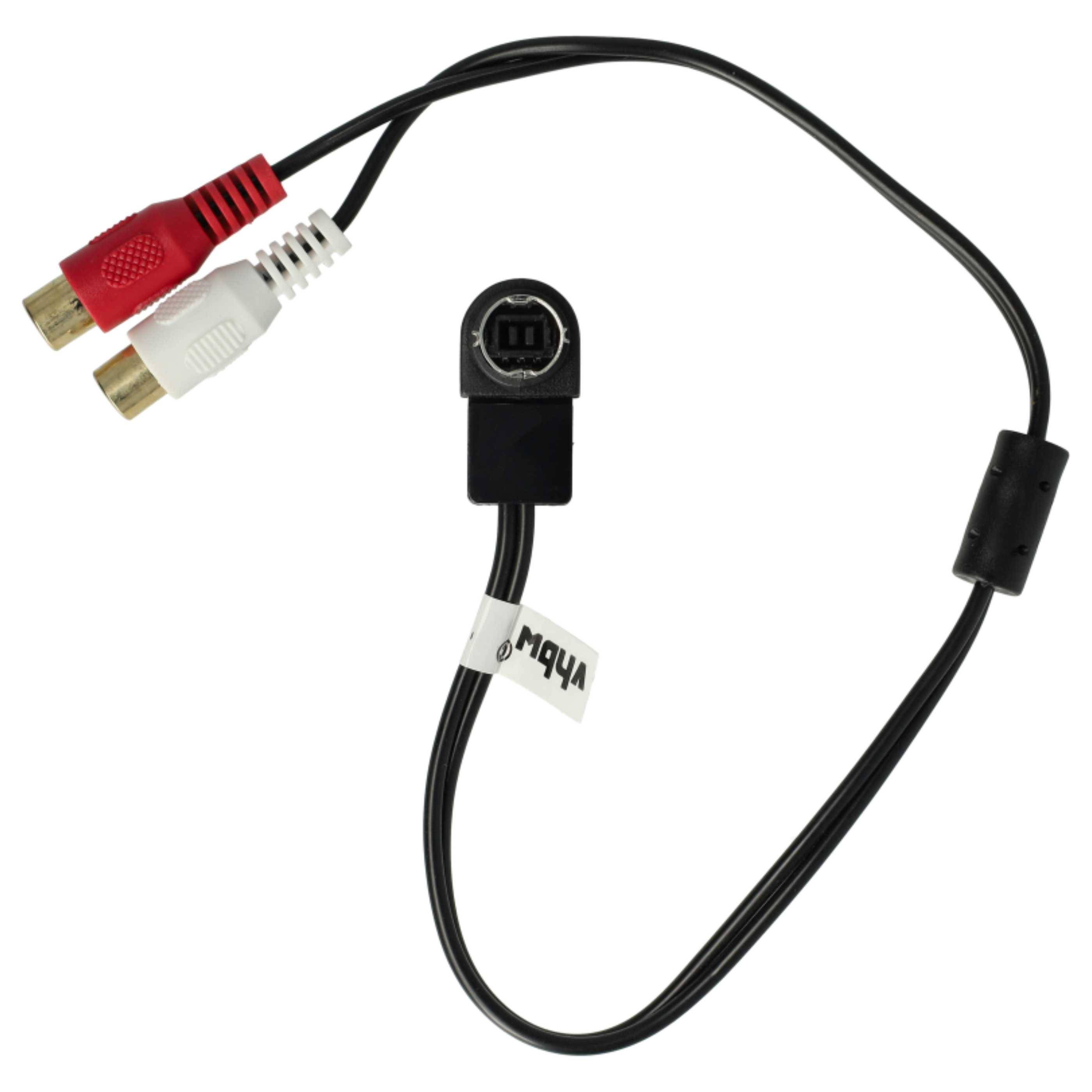 vhbw KFZ Audio Kabel Ersatz für JVC KS-U57 für Autoradio - Adapter, 60 cm, Schwarz