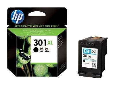 HP 301XL - 8 ml - Hohe Ergiebigkeit - Schwarz - original - Tintenpatrone - für H