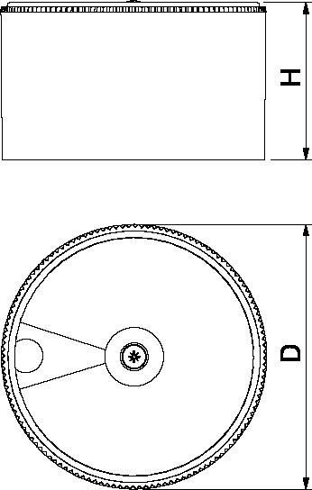 OBO Bettermann Geräteschraube Vorratsbox ZA 100-GS-VB (VE100)