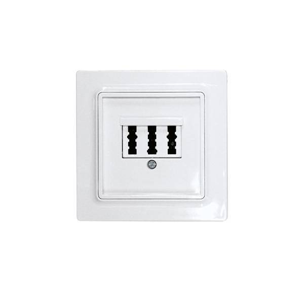 Eltako TAE-Abdeckung 3-fach TAE55E/3-pm