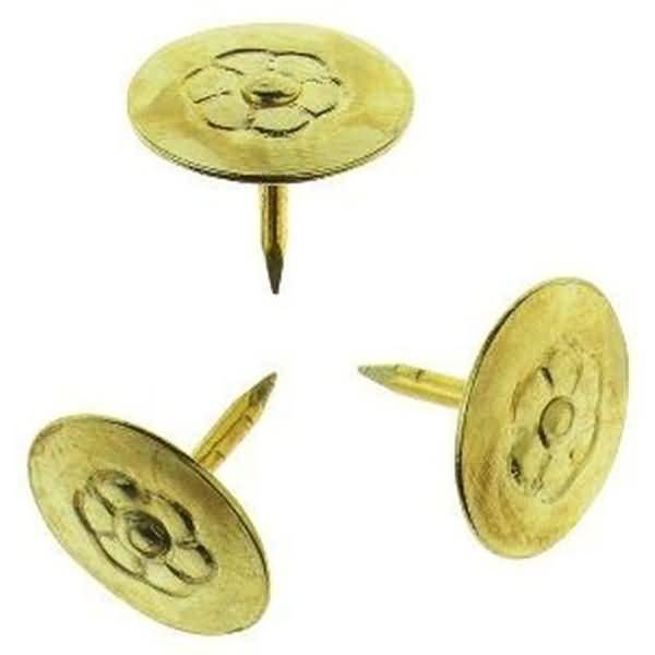 Reißnagel Metall 9mm vermessingt VE=750 Stück