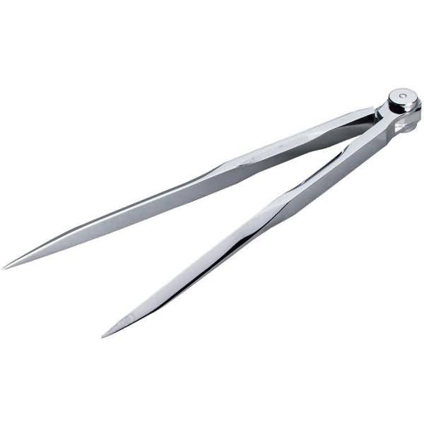 Marinezirkel 180mm chromfarben hochglänzend