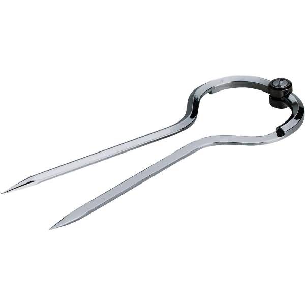 Einhand-Marinezirkel 190mm chromfarben hochglänzend