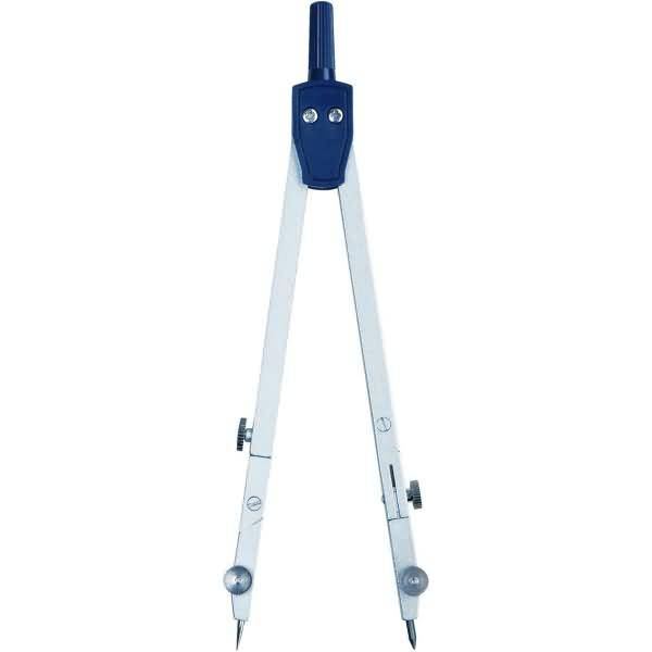 Schulzirkel Knie- und Nadelgelenk Gelenke Kreis 500mm 155mm silber