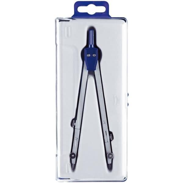 Schulzirkel Knie- und Nadelgelenk Gelenke Kreis 500mm 155mm silber