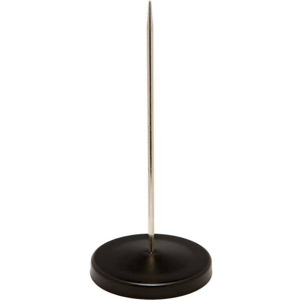 Zettelspießer Metall 100x150mm schwarz