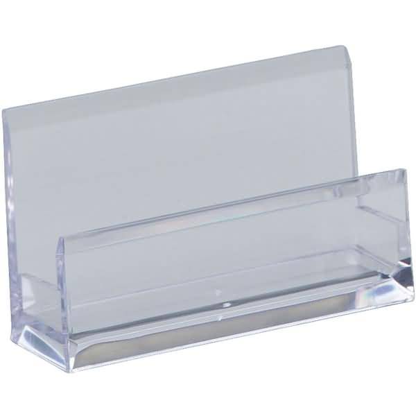 Visitenkartenständer Acryl 103x30x60mm glasklar