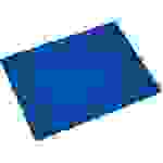 Schreibunterlage Kunststoff 65x50cm blau