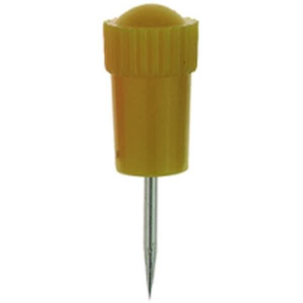 Stoßnadel 12mm gelb VE=50 Stück
