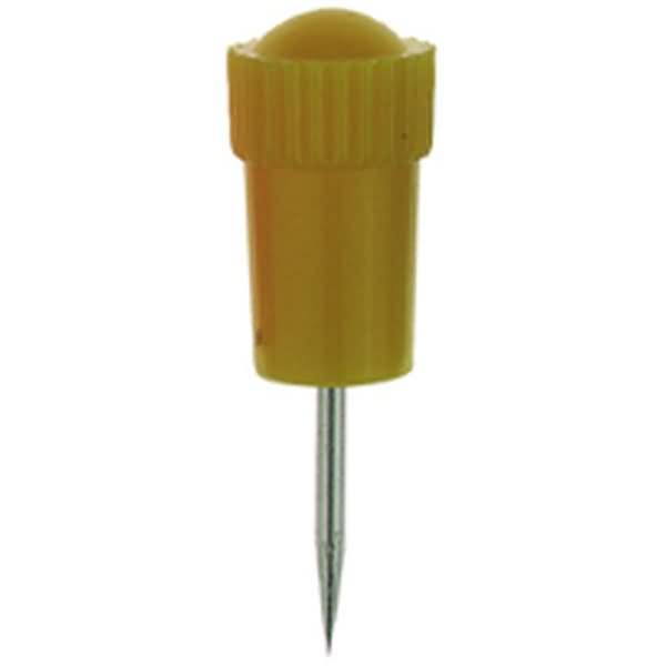 Stoßnadel 12mm gelb VE=25 Stück