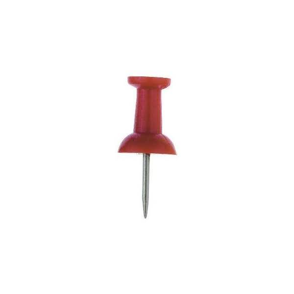 Pinnwandnadel 7,5mm rot VE=40 Stück