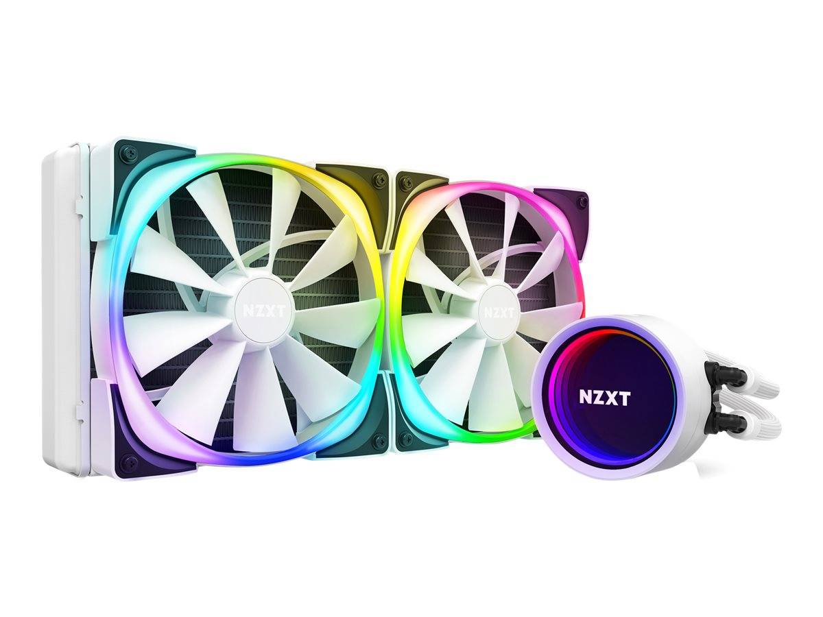 NZXT Kraken X63 RGB - Prozessor-Flüssigkeitskühlsystem - Kühlergröße: 280 mm - (für: LGA1156, LGA1366, LGA1155, LGA2011, LGA1150, LGA2011-3, LGA